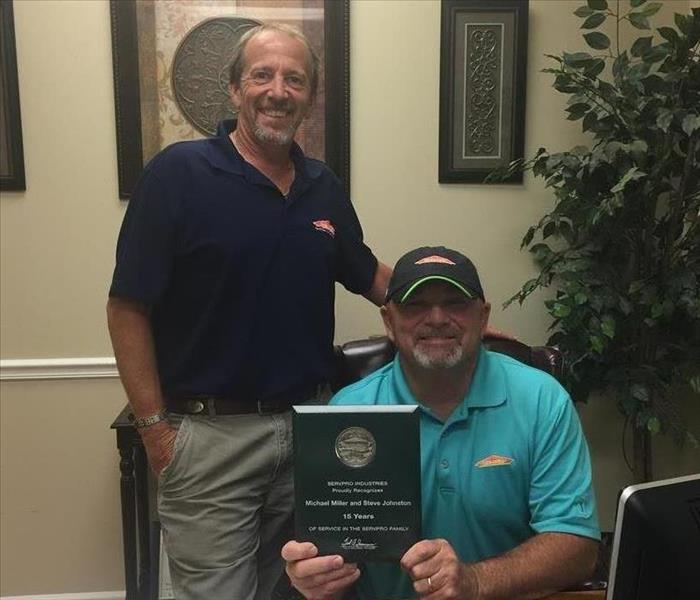 Michael Miller and Steve Johnston are owners of SERVPRO of Greenville/Cleveland
